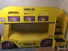 Детский двухэтажный кровать « школьный автобус»