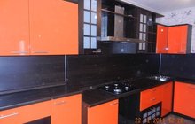Кухонный гарнитур оранж