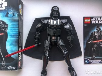 Конструктор LEGO Star Wars 75111 Darth VaderВ безупречном состоянии,  Полный комплект ( несколько запасных деталей), коробка, инструкция, Конструктор разобран, упакован в Чебоксарах