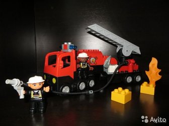 Раритетный набор оригинал Лего Дупло пожарная машина арт, 4977; начальник пожарной охраны арт, 6169; пожарный квадроцикл арт, 5603; пожарный автомобиль арт, 4692, в Чебоксарах