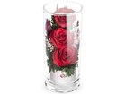 Увидеть фото Другие предметы интерьера Композиция из красных роз в вазе малый цилиндр, 53940938 в Челябинске