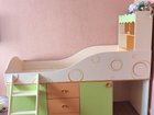 Детский гарнитур.кровать-чердак шкаф стол
