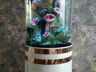 Скачать изображение Аквариумы Продам потрясающий цилиндрический аквариум 41587745 в Кемерово