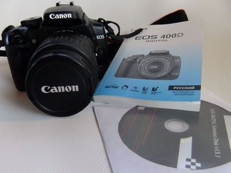 Новое изображение  фотоаппарат Canon eos 400D продам 36638849 в Коломне