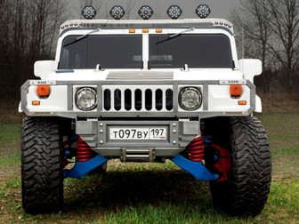 Уникальное foto  Продается тюнингованый белый Хаммер (Hummer) H1 Ramsmobile ART-Series 001 (300 000$) 39260892 в Москве