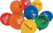 Воздушные шары с логотипом от производителя 
