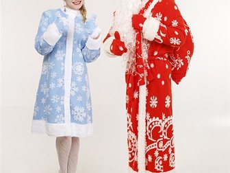 Новое фото Мужская одежда Костюмы Деда Мороза и Снегурочки оптом 33781537 в Саратове