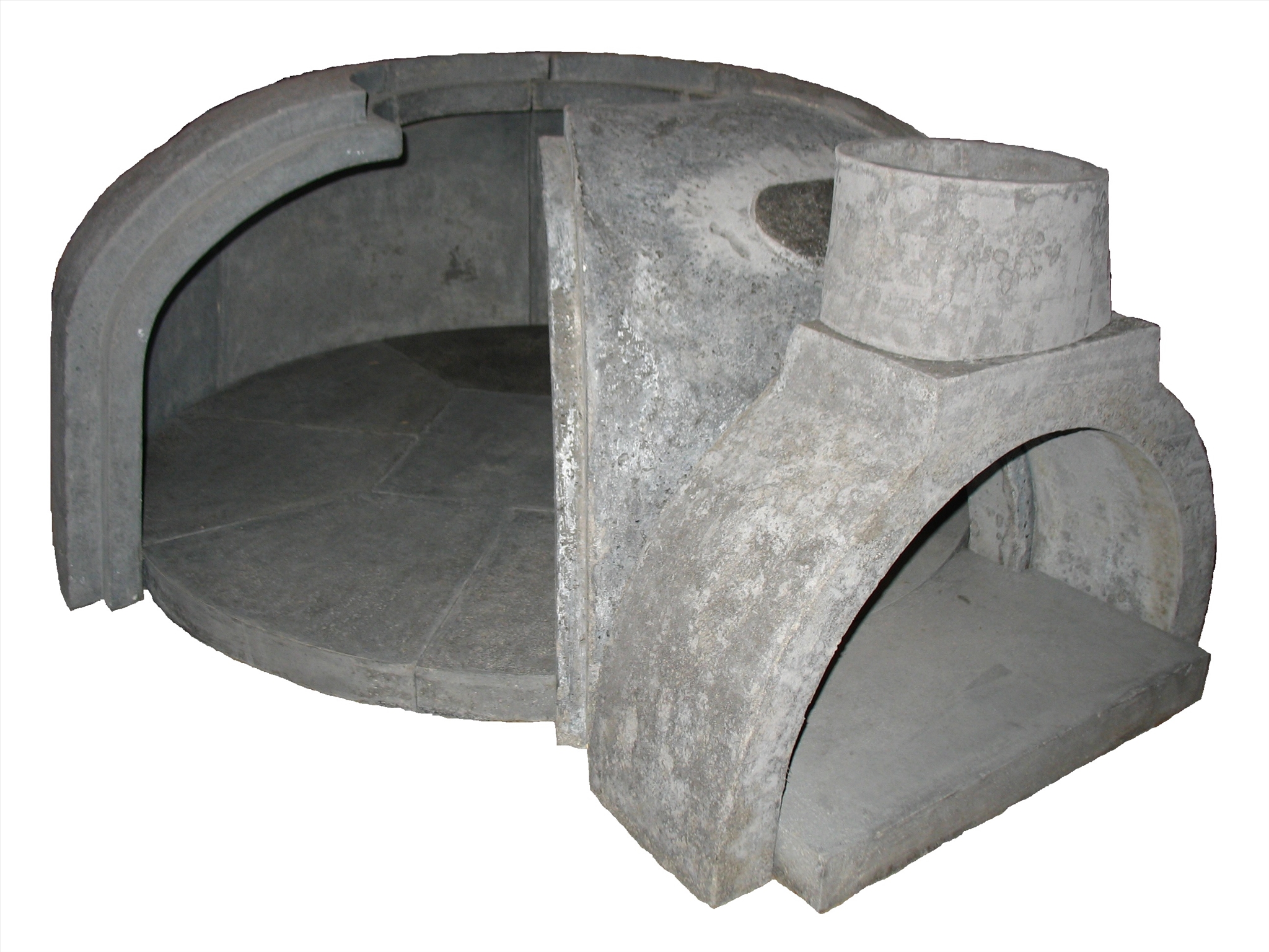 Помпейская печь из бетона