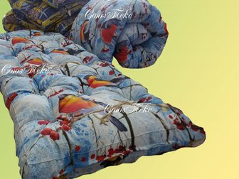 Новое изображение  Матрас ватный в чехле из тика 100% хлопок, 37116542 в Стерлитамаке