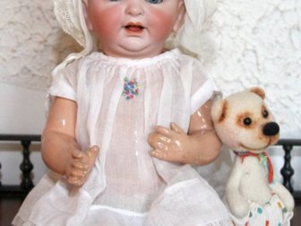 Смотреть foto  Антикварная немецкая коллекционная кукла JDK Kestner, mold 226 37266221 в Ростове-на-Дону