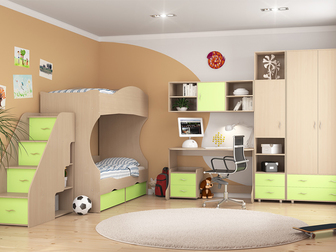 Просмотреть изображение Мебель для детей Детская комната недорого в Москве 74539515 в Москве
