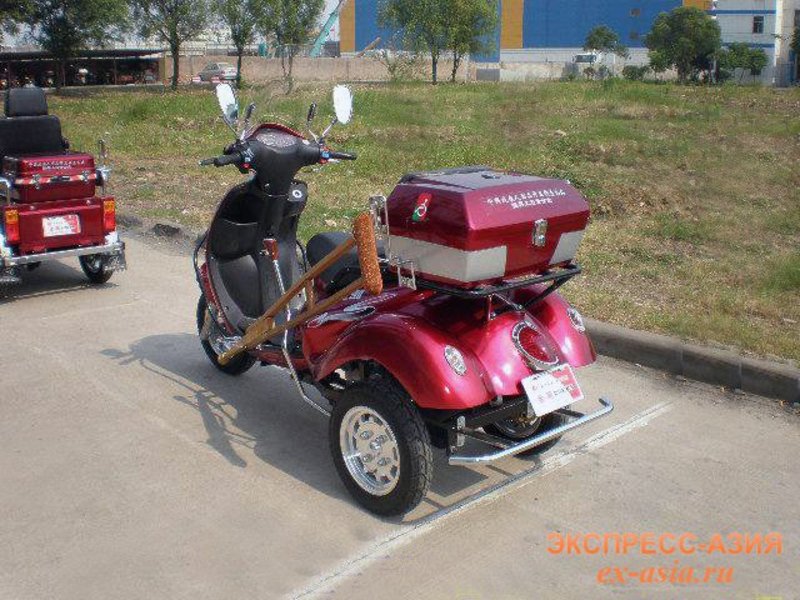 Продаю Трёх-колёсный скутер-мопед 49,9- 50км- 250кг Б / У купить за ...
