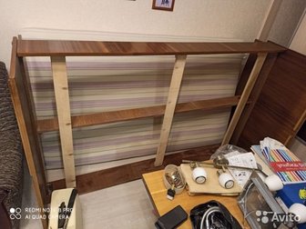 кровать размером 188х110 с матрасом в Мурманске