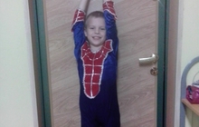 Продам новогодний костюм на ребенка 5-6 лет (циркача, Арлекина)
