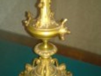 Увидеть фотографию  настольная лампа (старинная бронза) 34783861 в Подольске