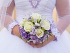 Скачать бесплатно фото Свадебные платья Очаровательное платье невесты с нежной сиреневой расшифкой 33925442 в Санкт-Петербурге