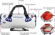Поставляем водонепроницаемая герметичная сумка OverBoard OB1013WHT 60 Litres 