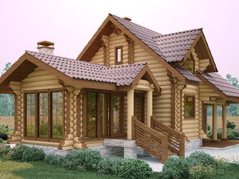 Уникальное фотографию Строительство домов Сруб дома из лиственницы под заказ 53407246 в Сосновом Боре