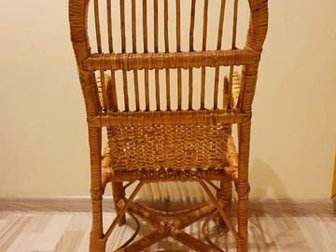 Продам милейшее детское кресло из ротанга,  Благодаря тому, что кресло можно дополнить любой подушкой, оно впишется в любой интерьер,  Ширина посадочного места 30 в Воронеже