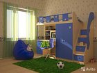 Уникальное изображение Детская мебель Детская вухъярусная кровать 32500759 в Жуковском